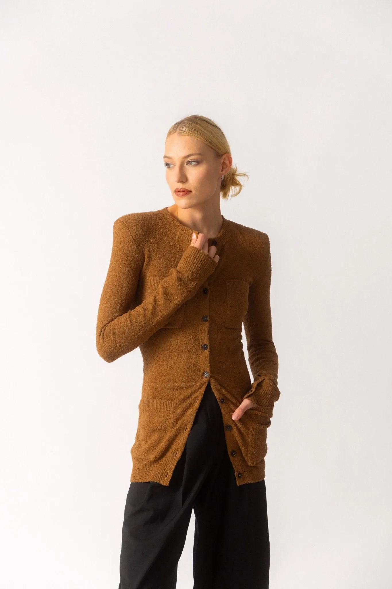 Wardrobe.NYC Knit Cardigan sold by Bessette