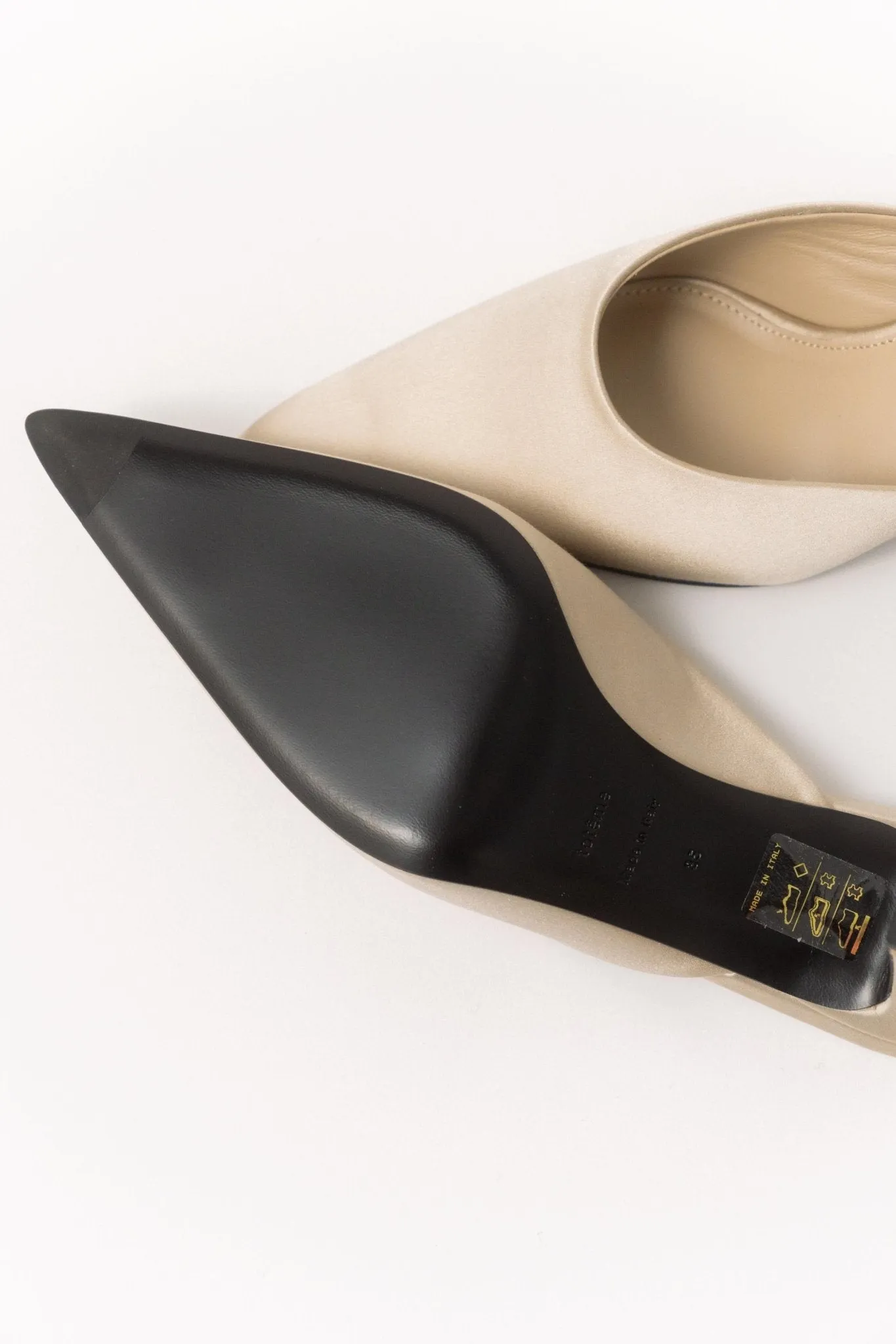 Toteme The Satin Mule sold by Bessette product image thumbnail 3