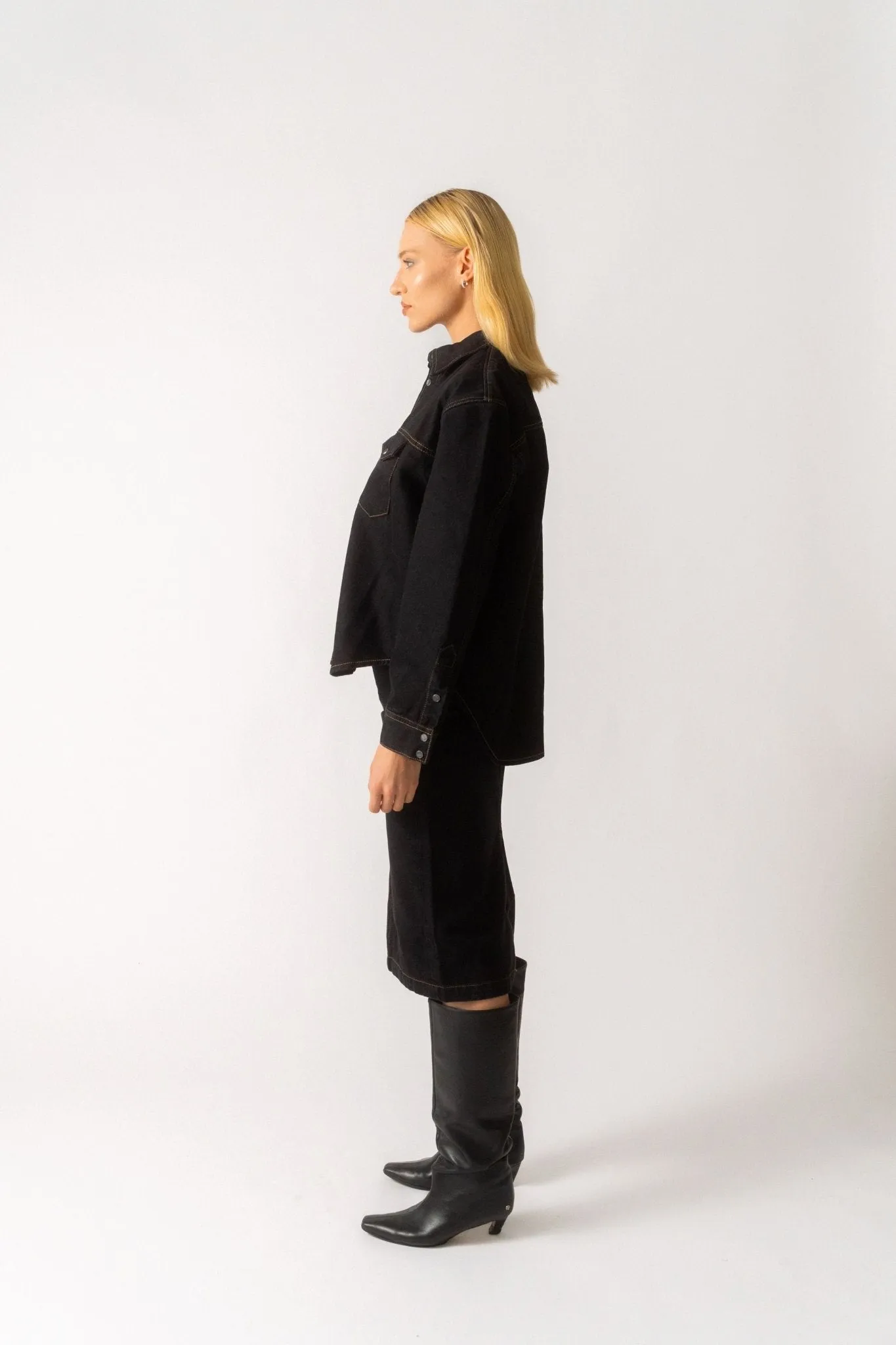 Denim Jacket sold by Bessette product image thumbnail 3