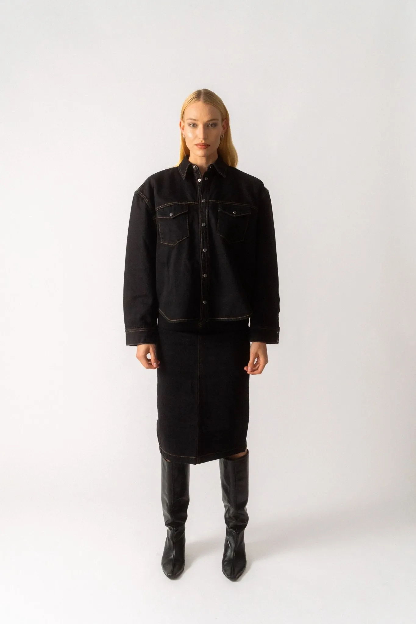 Denim Jacket sold by Bessette product image thumbnail 2