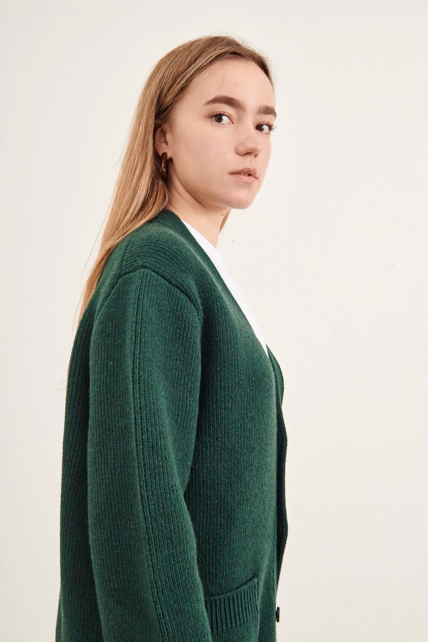 Bottega Veneta Double Faced Shetland Cardigan sold by Bessette product image thumbnail 2