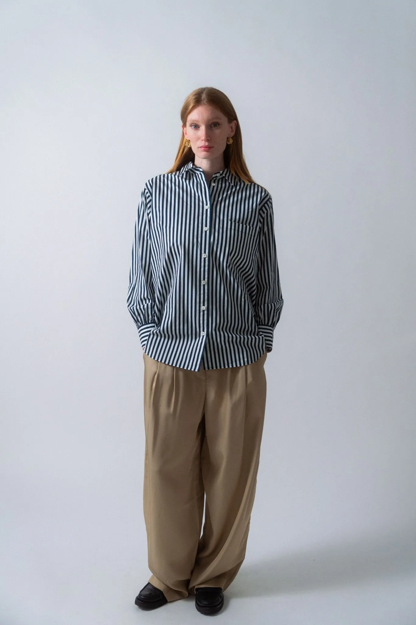 The Borrowed Pocket Shirt Navy Blue sold by Bessette product image thumbnail 2