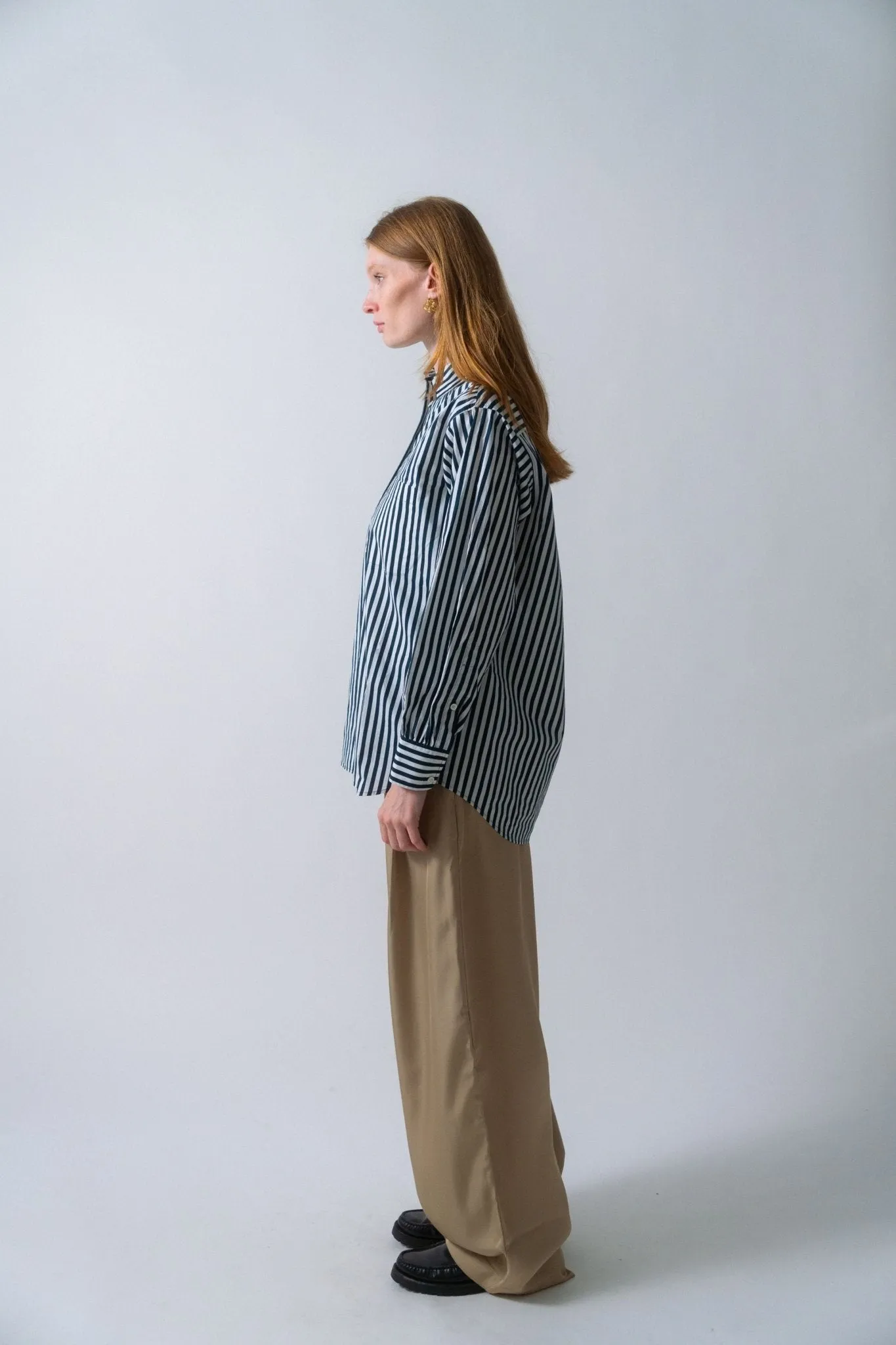 The Borrowed Pocket Shirt Navy Blue sold by Bessette product image thumbnail 3