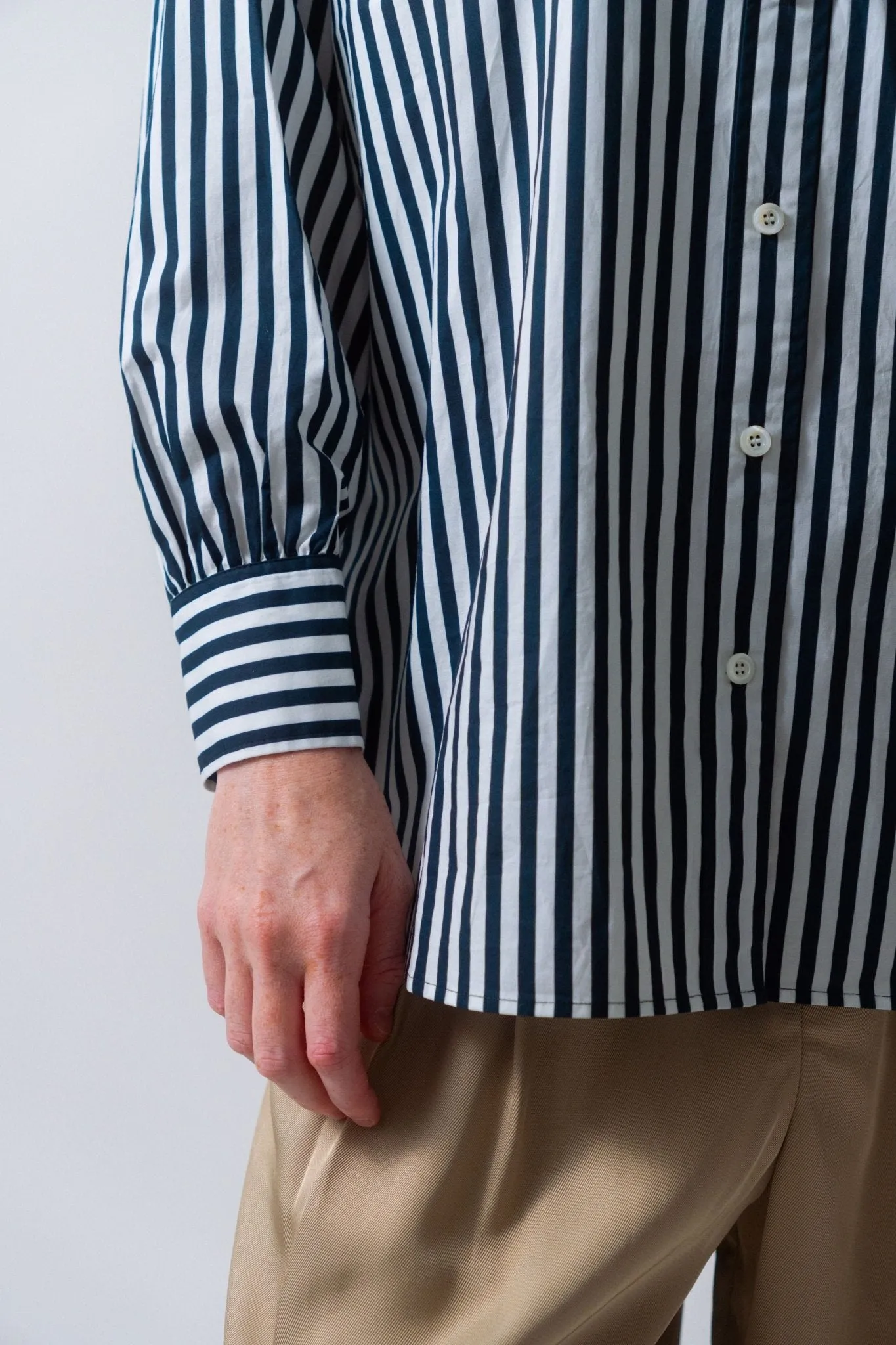 The Borrowed Pocket Shirt Navy Blue sold by Bessette product image thumbnail 4