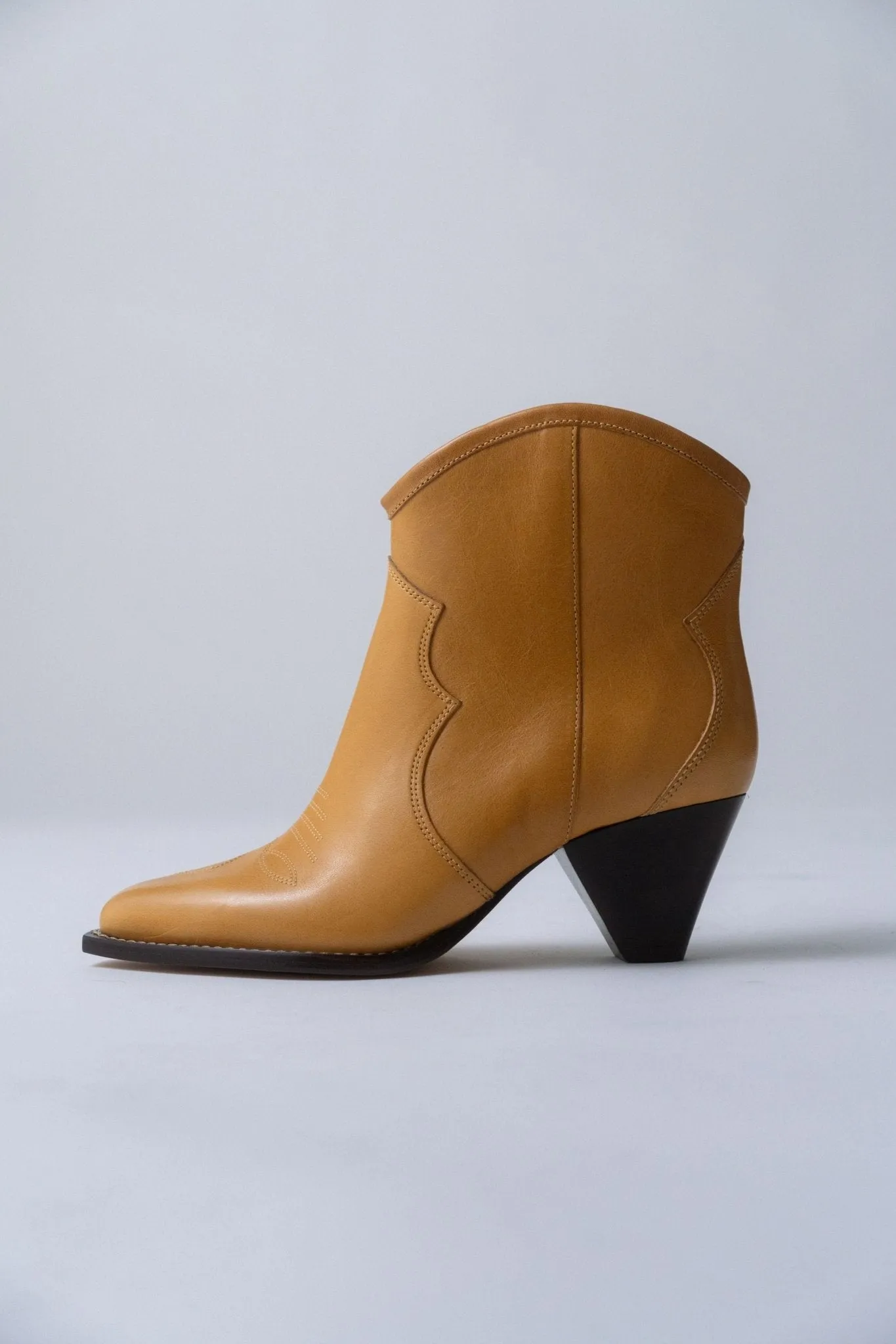 Isabel Marant Darizo Leather Ankle Boots sold by Bessette product image thumbnail 3