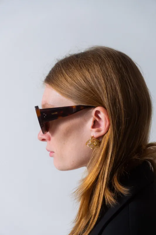 Celine Bold Cat-Eye Sunglasses sold by Bessette