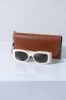 Celine Triomphe Oversized Square-Frame Sunglasses sold by Bessette