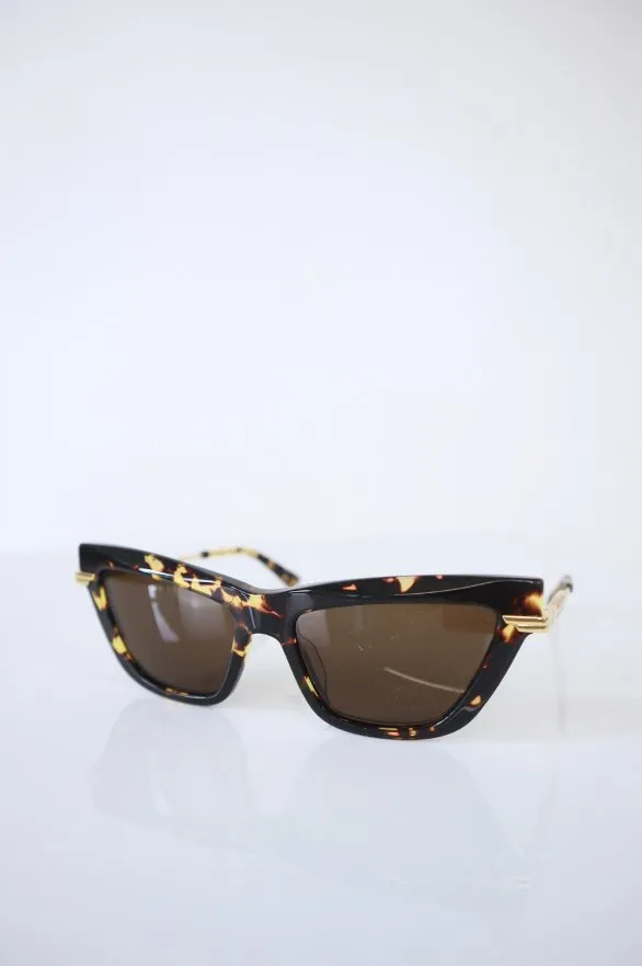 Bottega Veneta Cat-Eye Tortoiseshell-Acetate Sunglasses sold by Bessette
