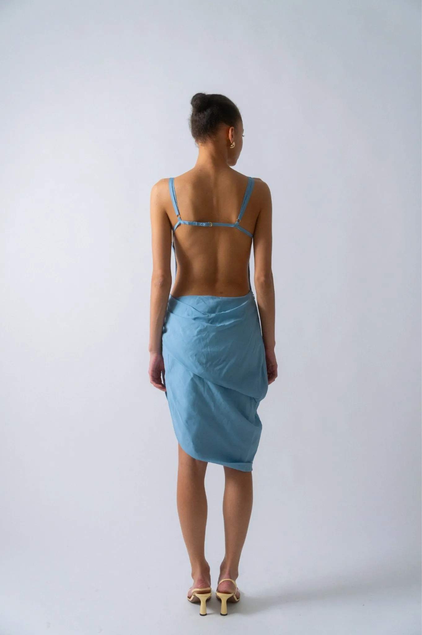 Jacquemus La Robe Saudade Blue Dress sold by Bessette product image thumbnail 3