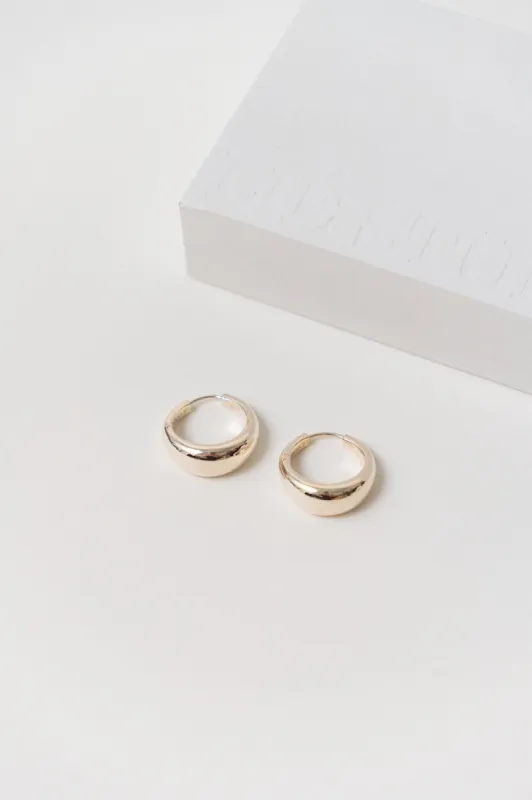Lié Studio The Andrea Earrings In Silver sold by Bessette
