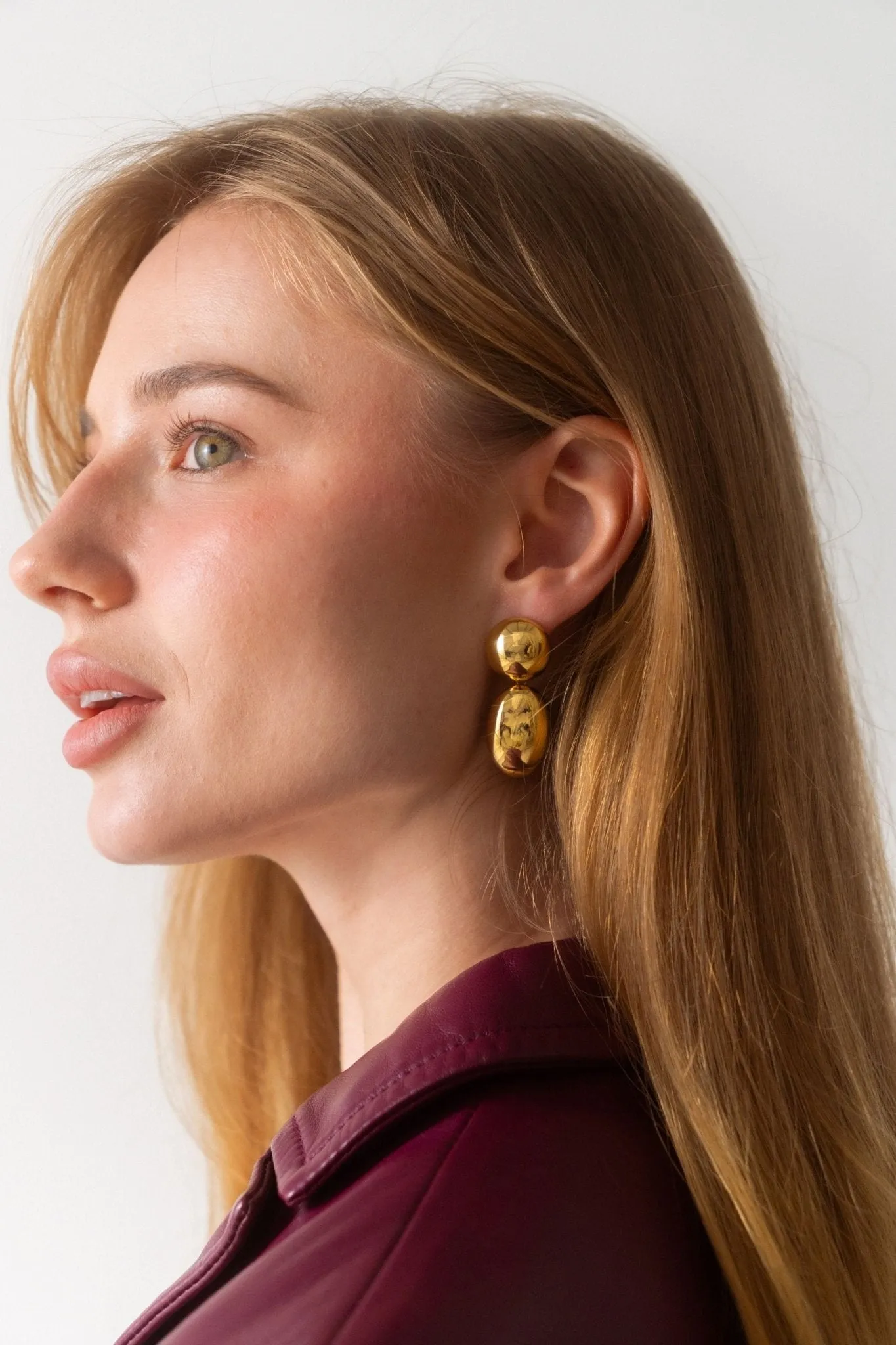 Lié Studio The Klara Earrings Gold sold by Bessette product image thumbnail 2
