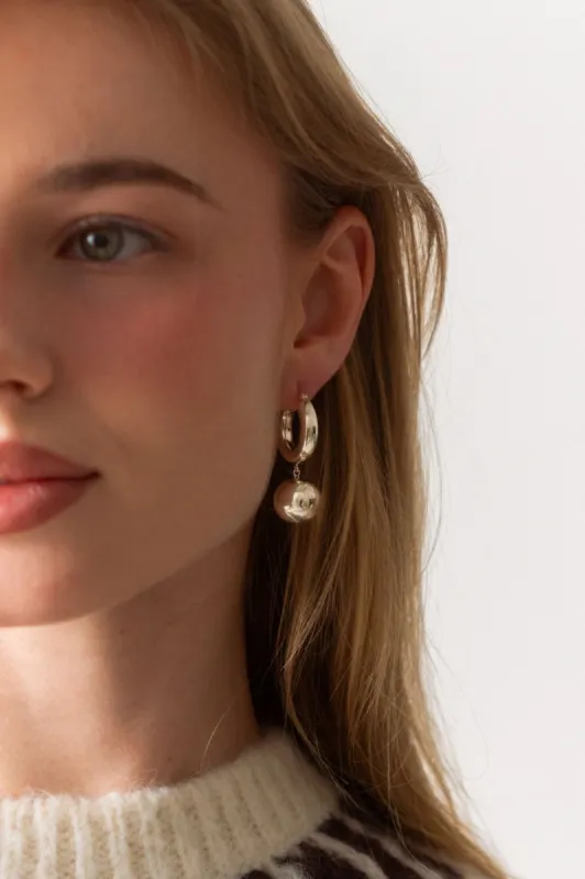 Lié Studio The Marie Earrings Silver sold by Bessette