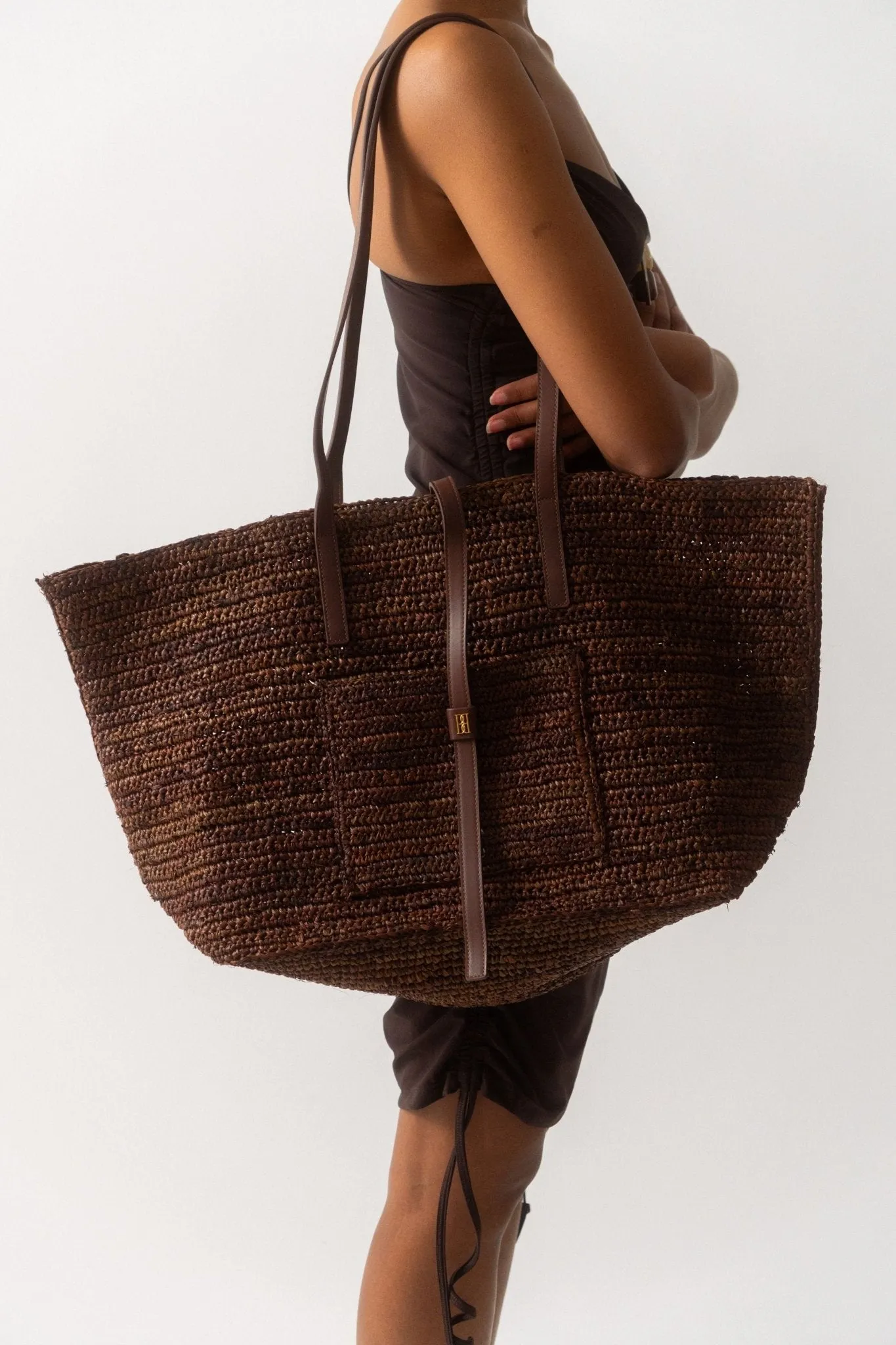 By Malene Birger Palla Tote Dark Brown sold by Bessette product image thumbnail 2