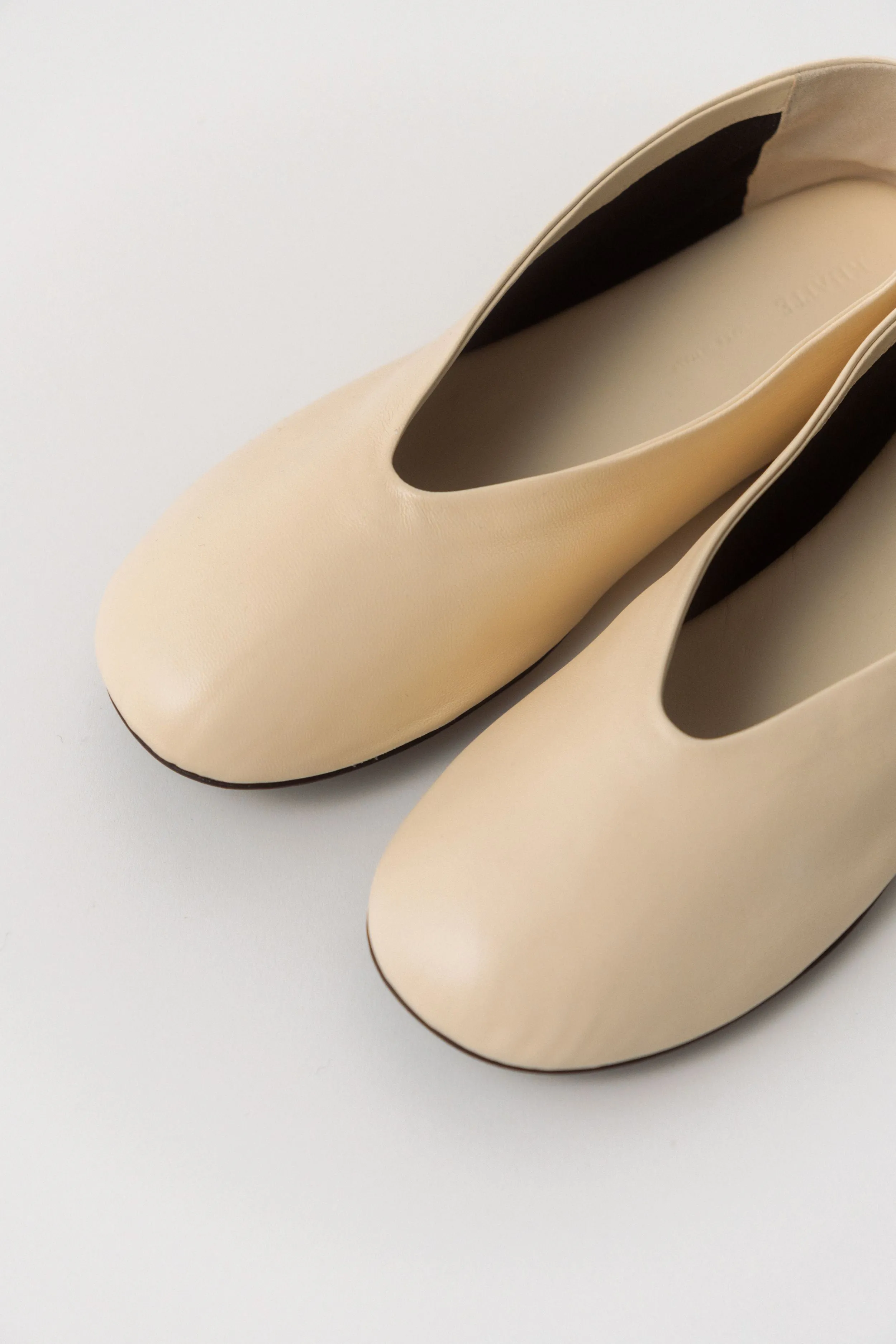 Khaite Marcy Leather Ballerina sold by Bessette product image thumbnail 3