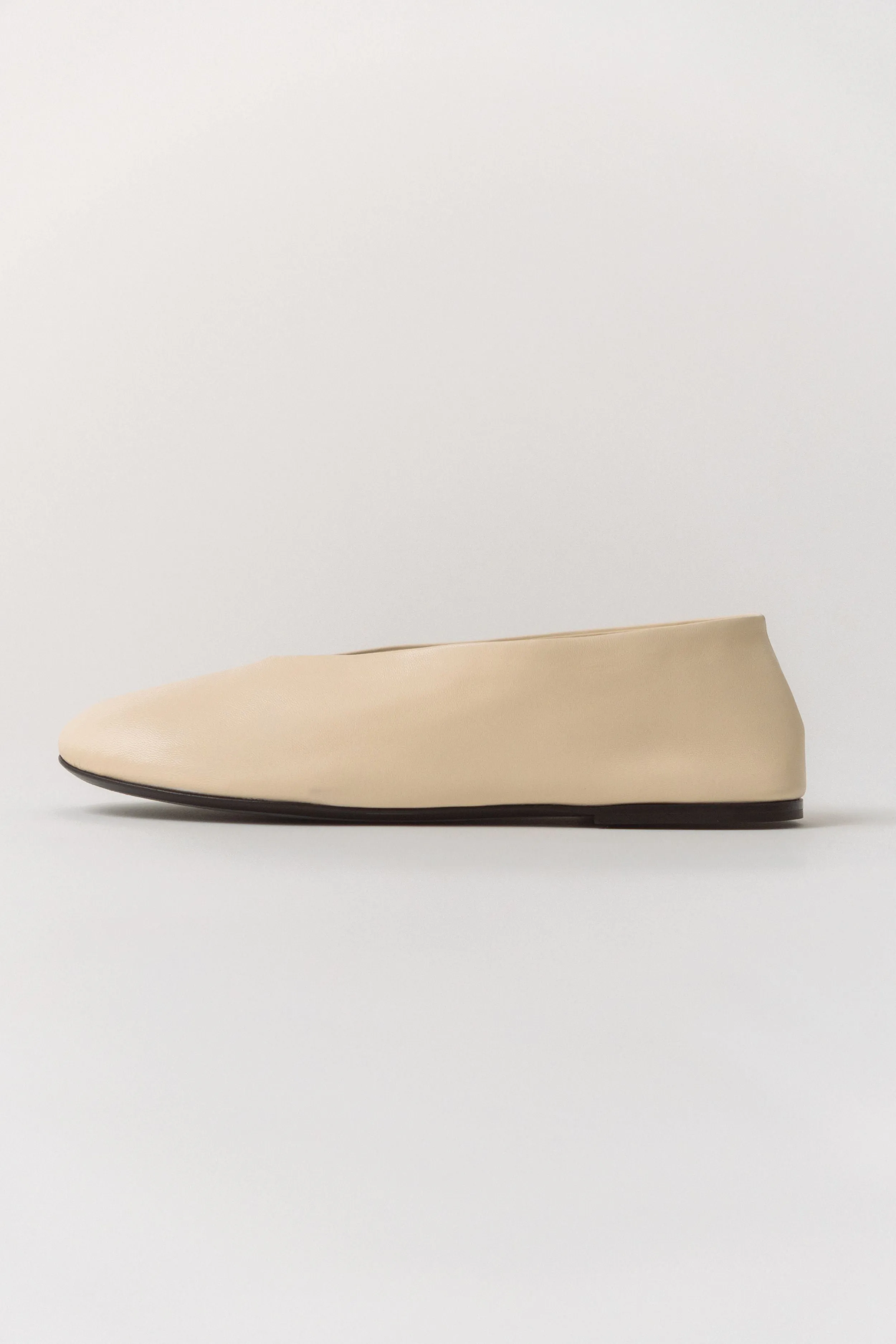 Khaite Marcy Leather Ballerina sold by Bessette product image thumbnail 2