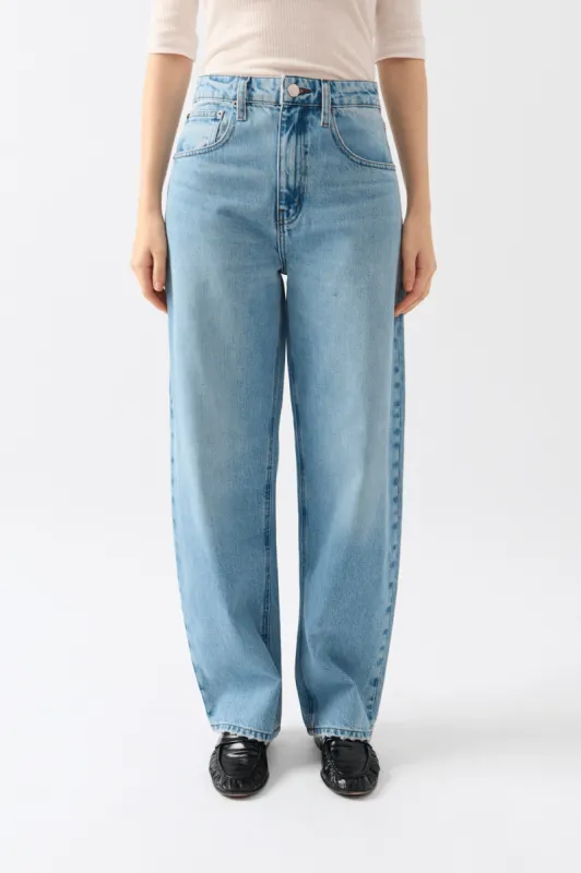Long Barrel Leg Denim sold by Bessette