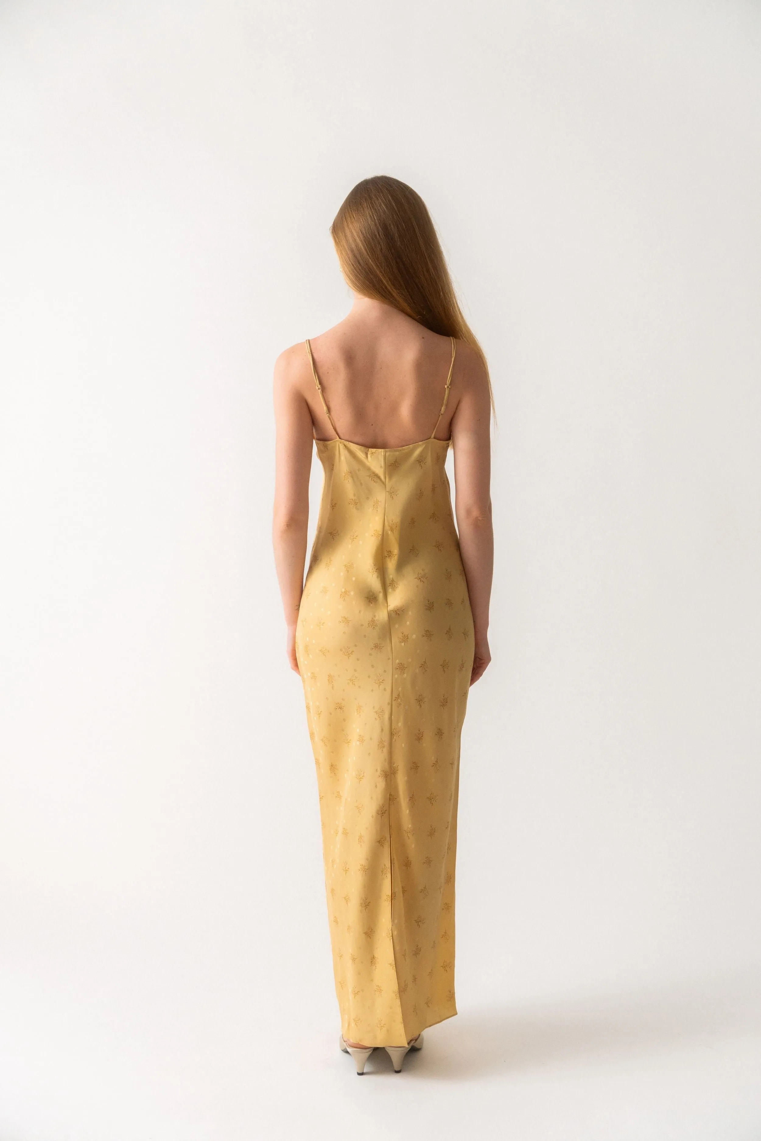 Frame Silk V-Neck Cami Dress sold by Bessette product image thumbnail 4