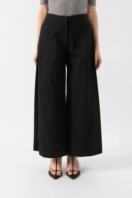 Jil Sander Cotton Wide Leg Pants sold by Bessette