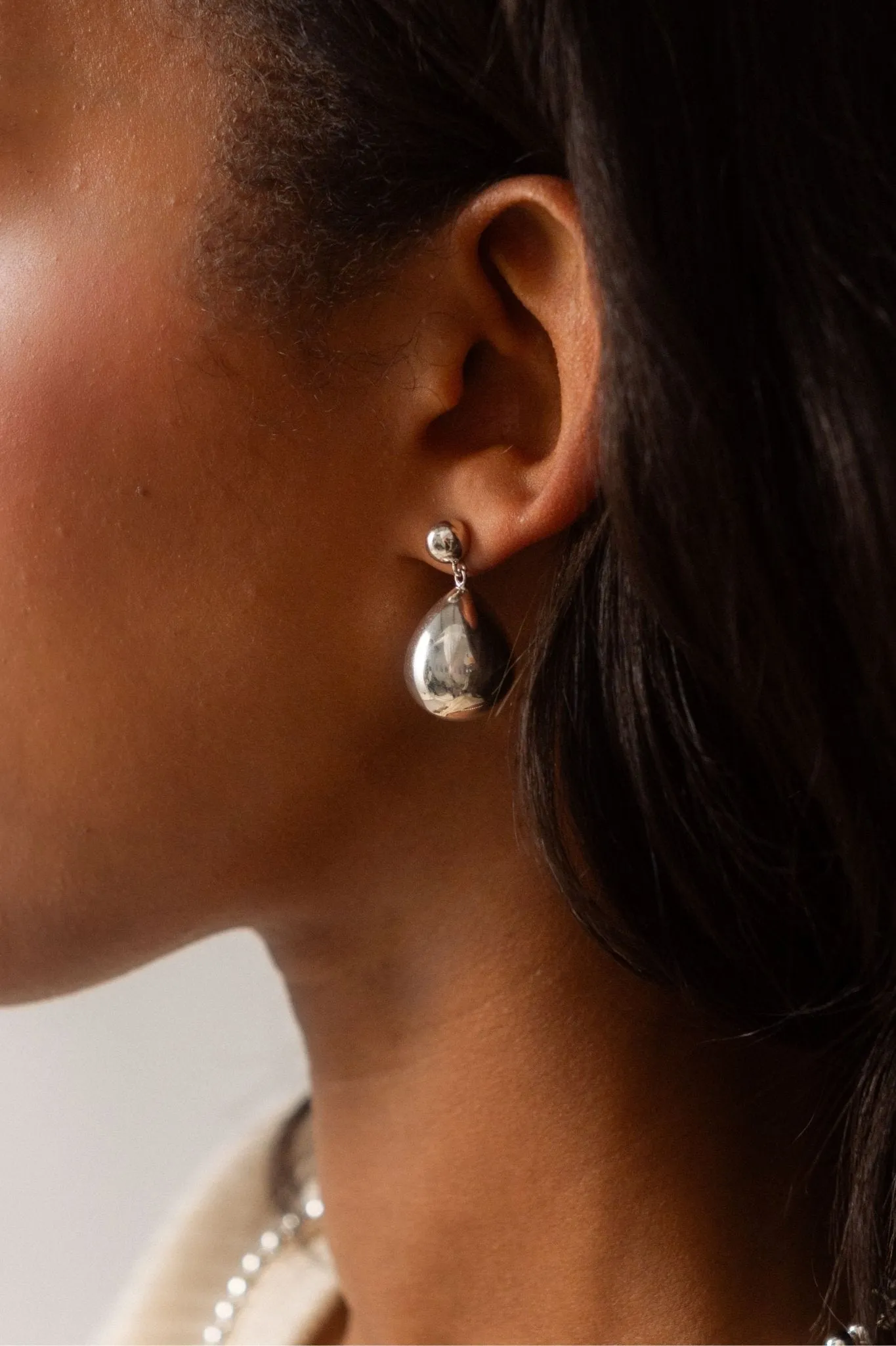 Lié Studio The Julie Earrings Silver sold by Bessette