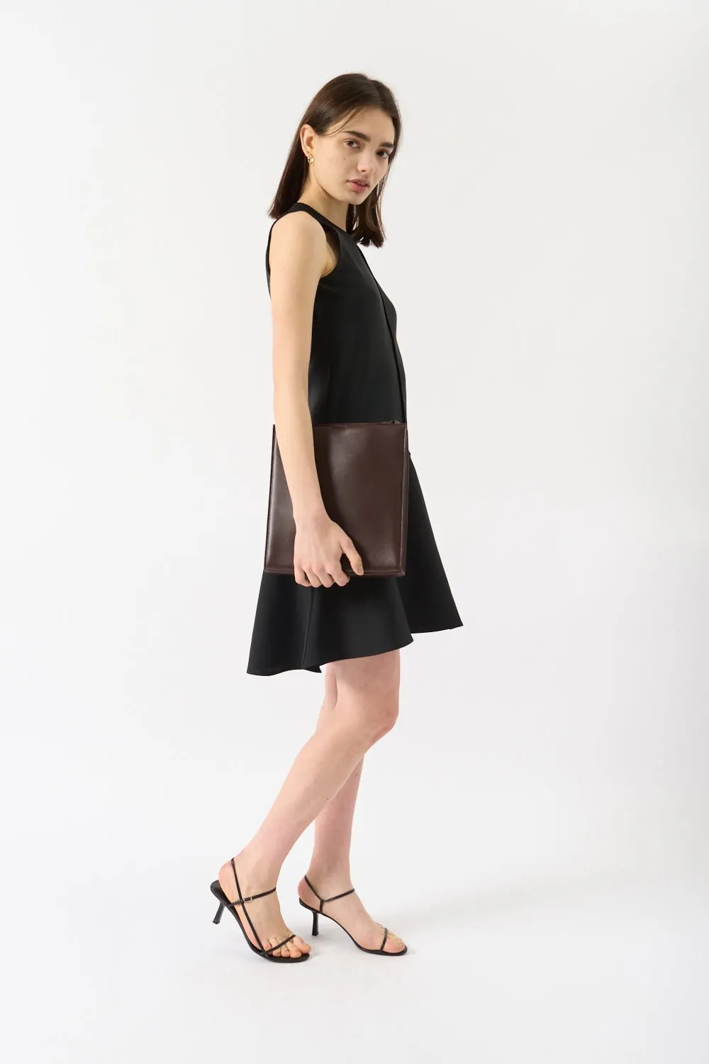 Black Shield Mini Dress sold by Bessette product image thumbnail 2