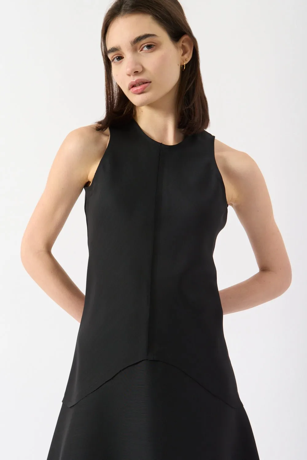 Black Shield Mini Dress sold by Bessette product image thumbnail 3