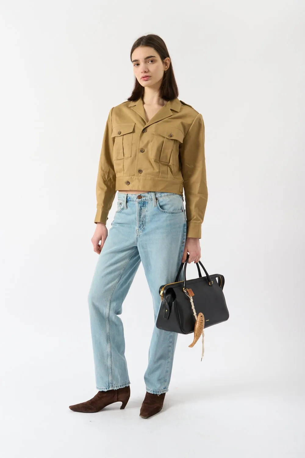 Frame Utility Cropped Jacket sold by Bessette product image thumbnail 2