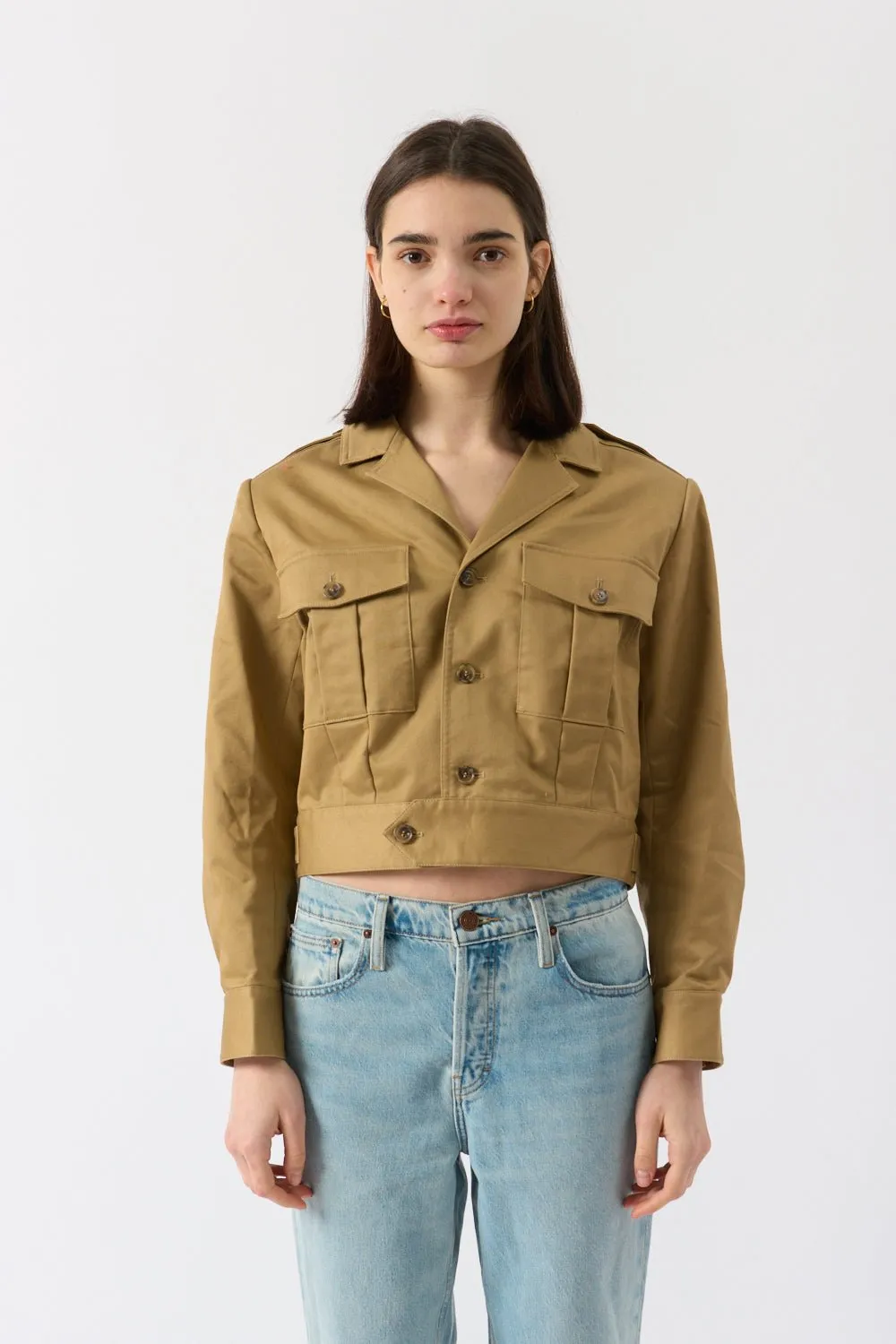 Frame Utility Cropped Jacket sold by Bessette