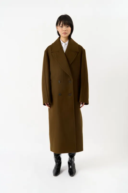 Róhe Oversized Double Breasted Coat sold by Bessette