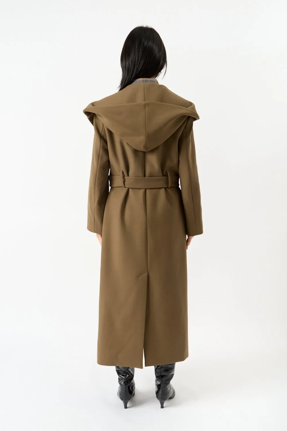 Hooded Wrap Coat sold by Bessette product image thumbnail 4
