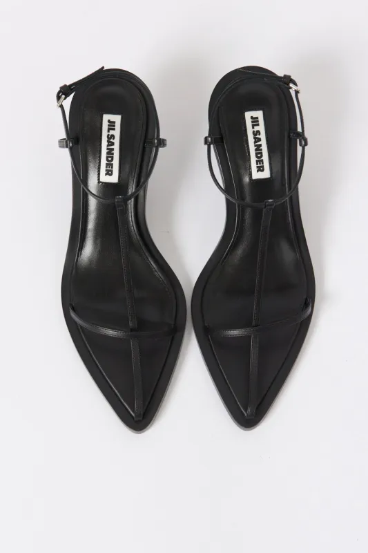 Jil Sander Strappy Sandal (37 EU, 38.5 EU, 39 EU & 40 EU) sold by Bessette