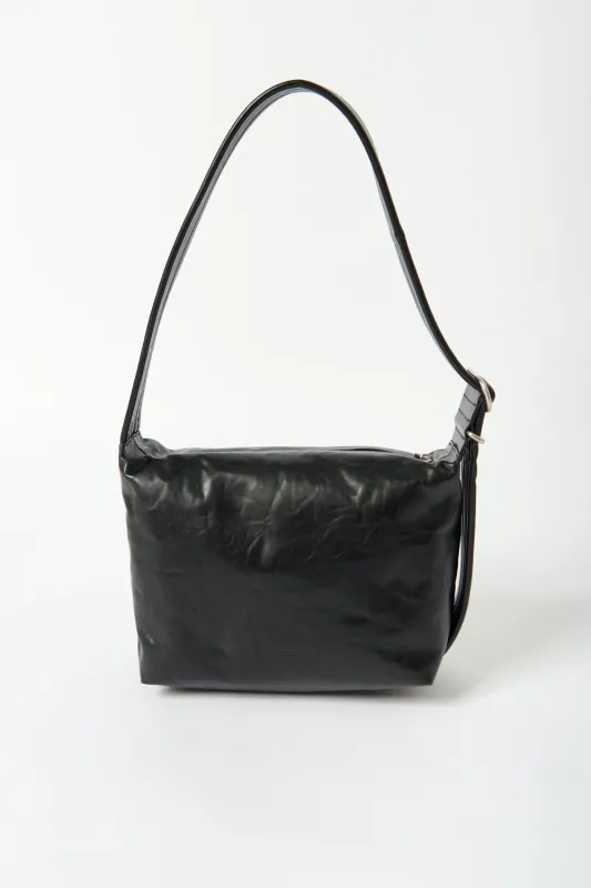 Jil Sander Black Leather Cross-Body Bag made by Jil Sander