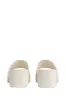 Gucci White Embossed Rubber Mule sold by Bessette