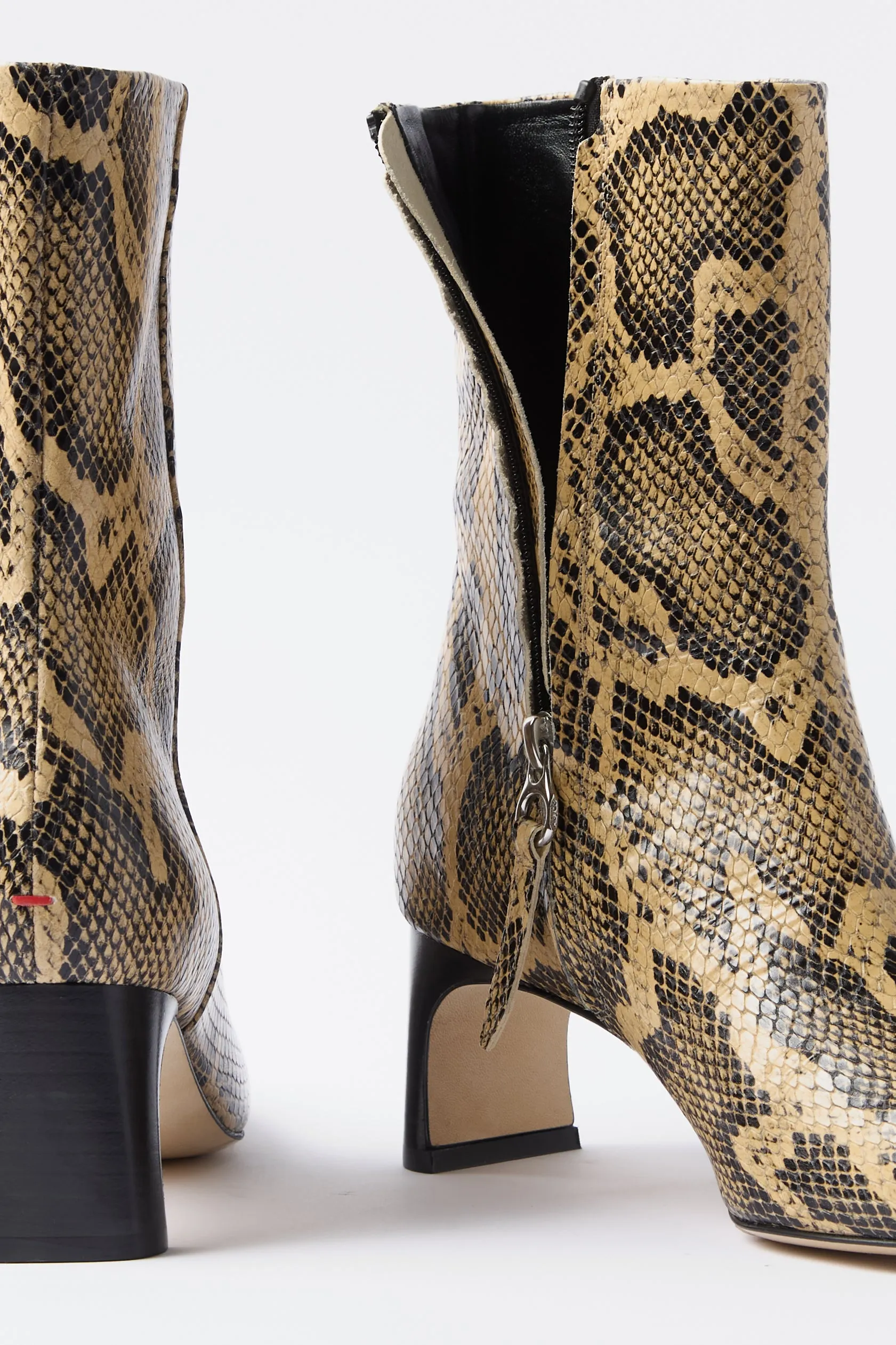 Aeyde Tabitha Snake Print Ankle Boots sold by Bessette product image thumbnail 2