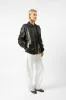 The Frankie Shop Viper Leather Jacket sold by Bessette