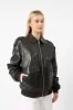 The Frankie Shop Viper Leather Jacket sold by Bessette