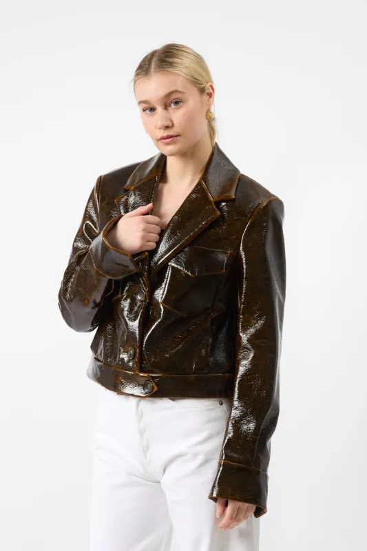 Sportmax Macro Coated Jacket sold by Bessette