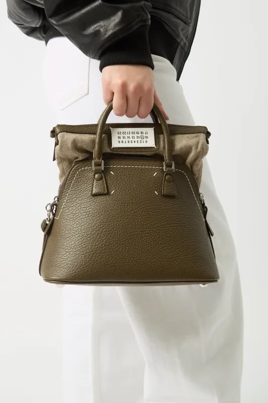 Micro 5Ac Classique Grained Leather Bag sold by Bessette