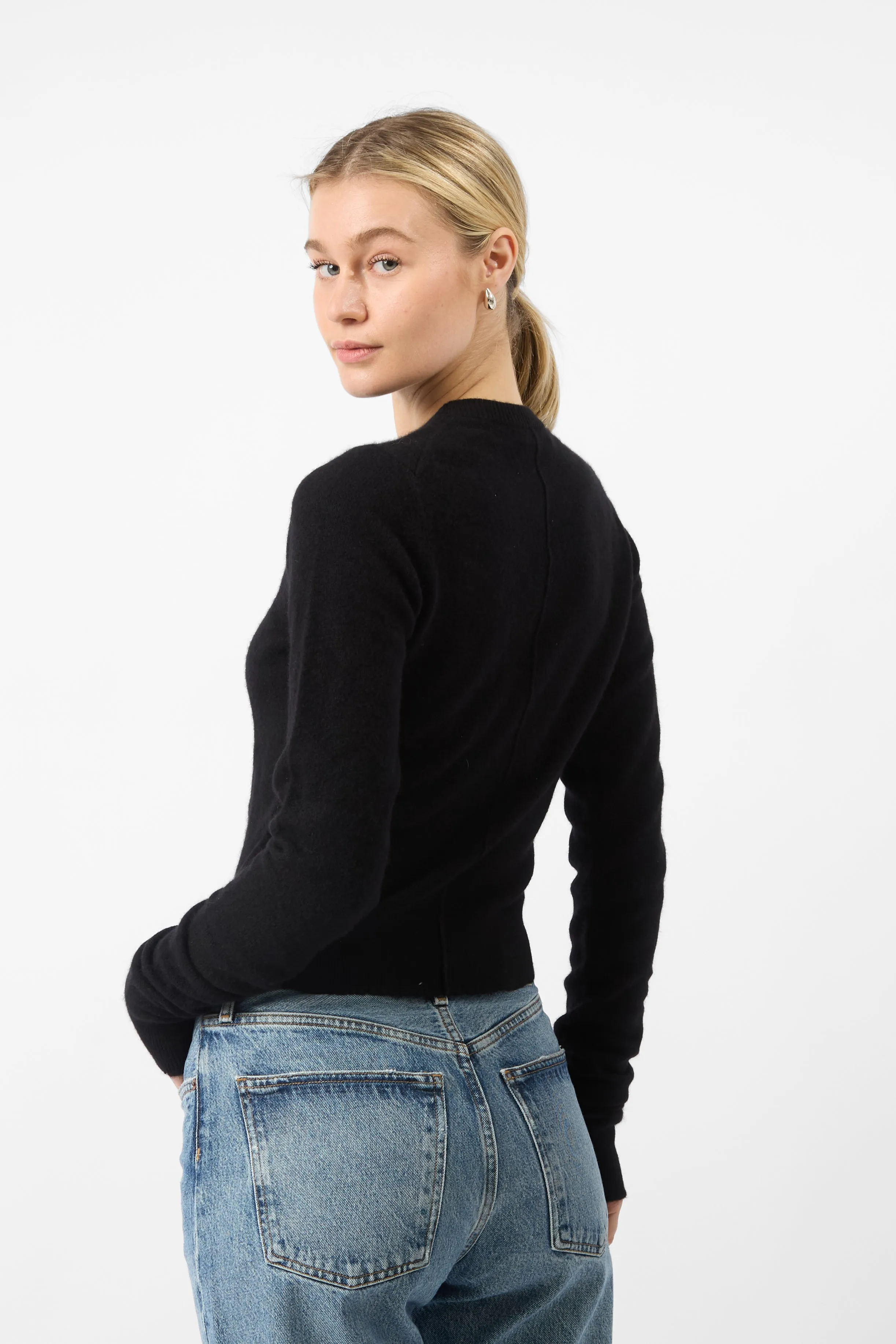 RE/DONE Cashmere Crewneck Pullover sold by Bessette