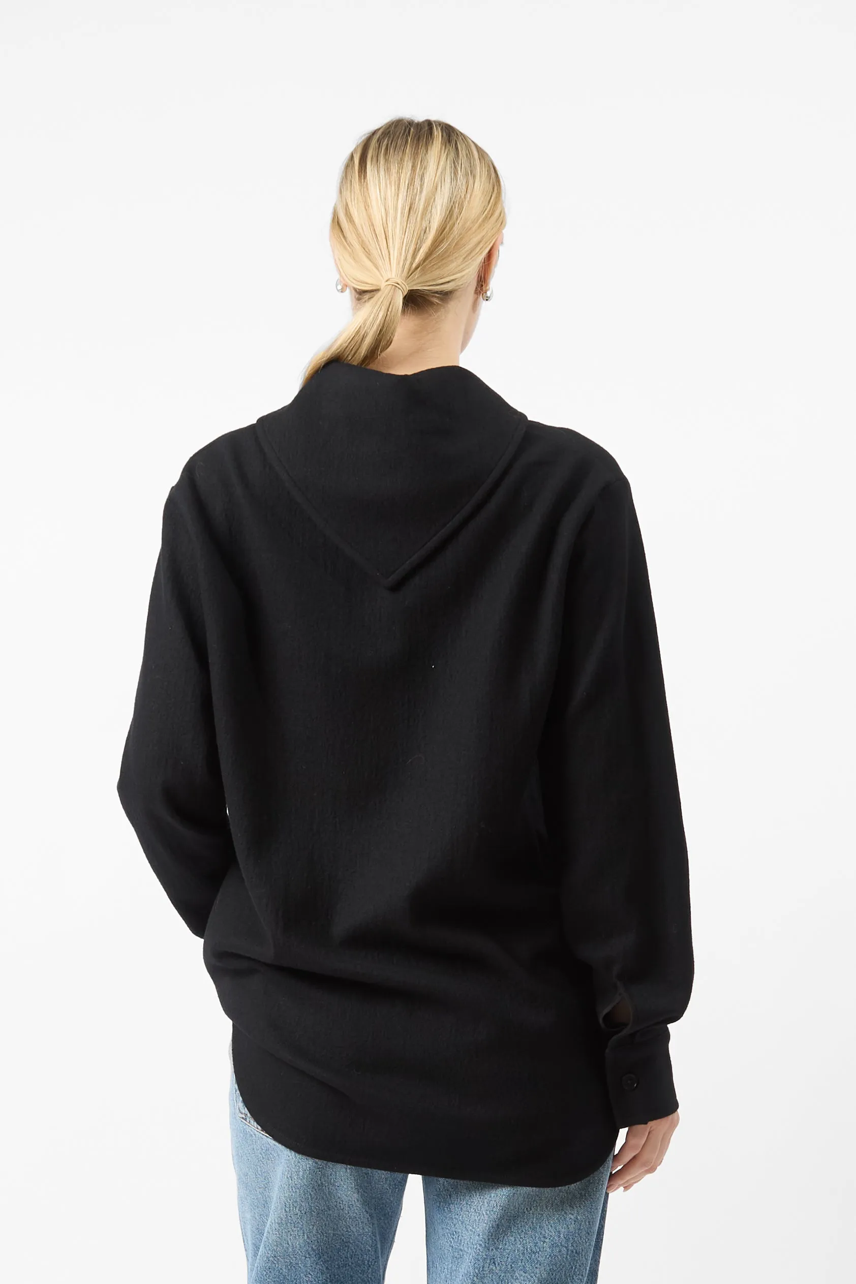 Jil Sander Wool Zip Up Shirt sold by Bessette product image thumbnail 4