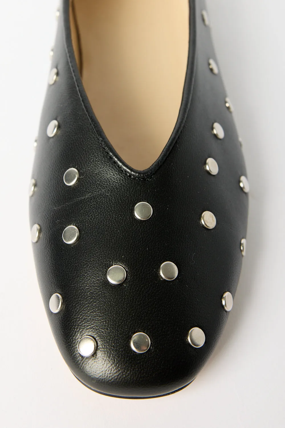Le Monde Beryl Regency Studded Leather Flats sold by Bessette product image thumbnail 2