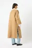 Toteme Two-Tone Signature Wool Cashmere Coat sold by Bessette