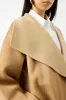 Toteme Two-Tone Signature Wool Cashmere Coat sold by Bessette