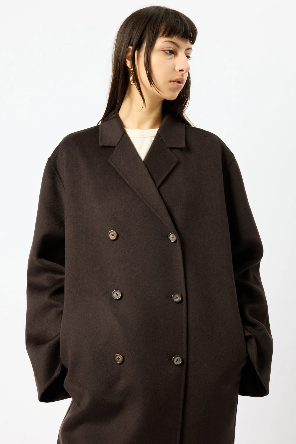 Toteme Signature Wool Double Coat sold by Bessette product image thumbnail 4