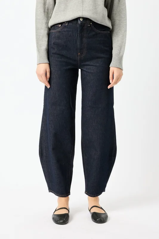 Toteme Barrel Leg Denim sold by Bessette