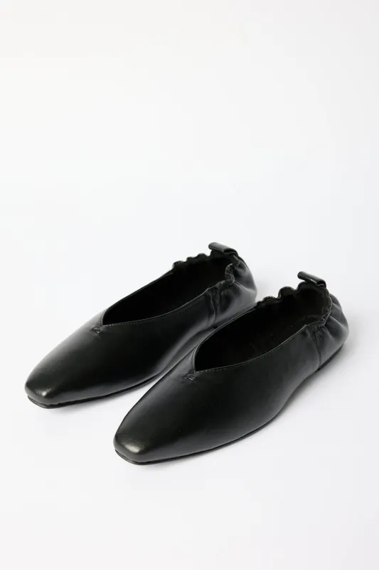 A.Emery Brie Leather Ballerina Flats sold by Bessette
