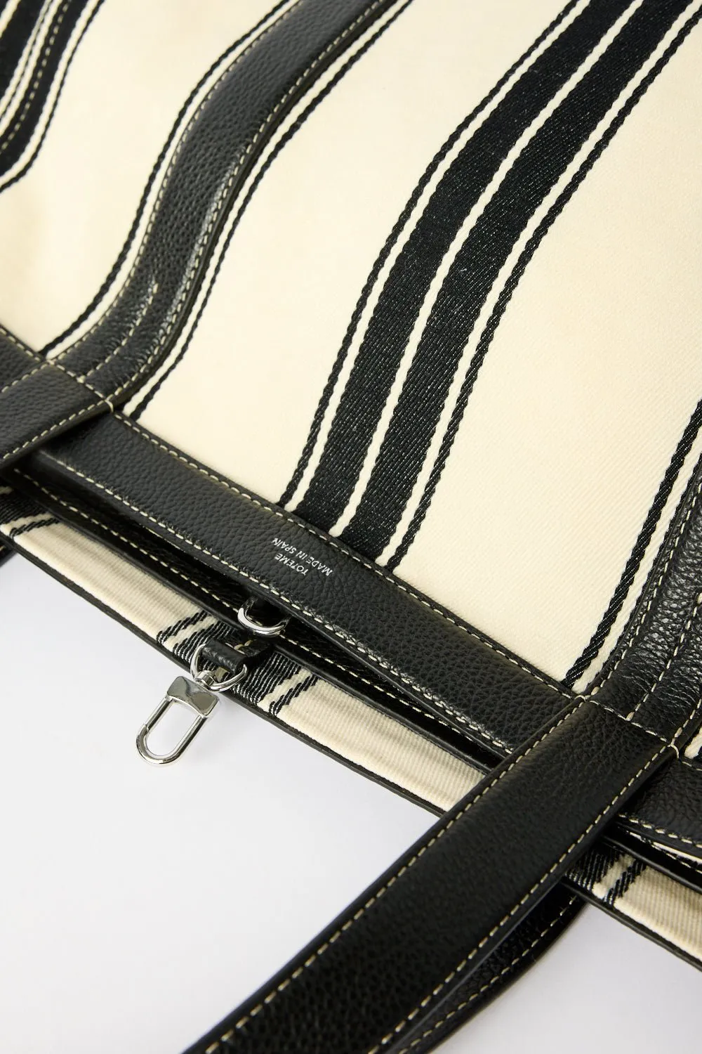 Toteme Striped Canvas Tote sold by Bessette product image thumbnail 3