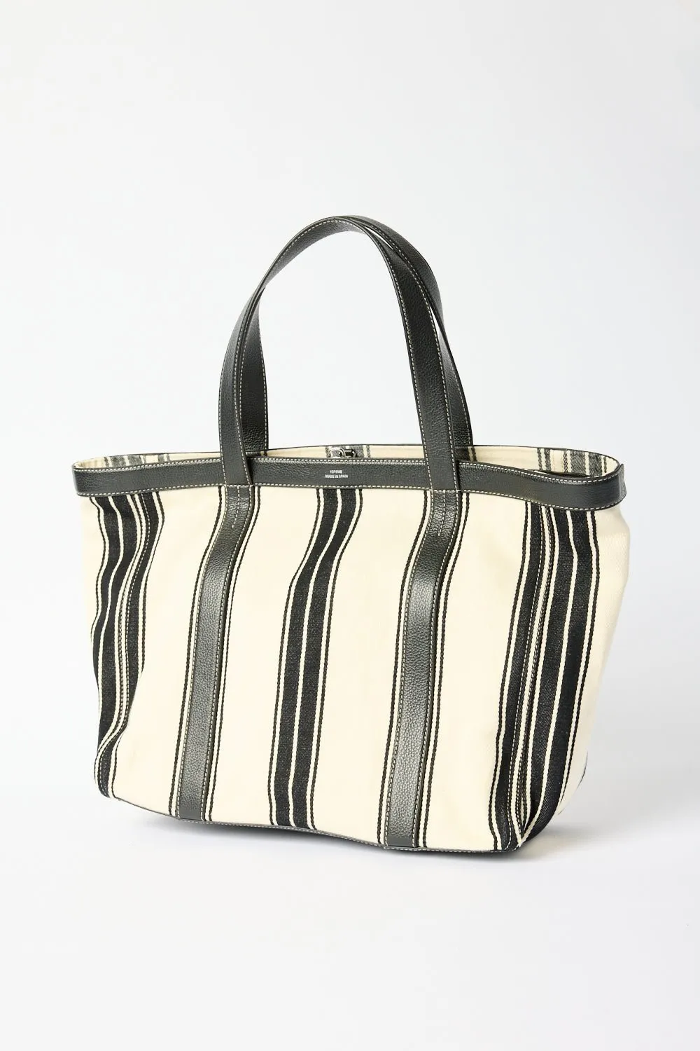 Toteme Striped Canvas Tote sold by Bessette
