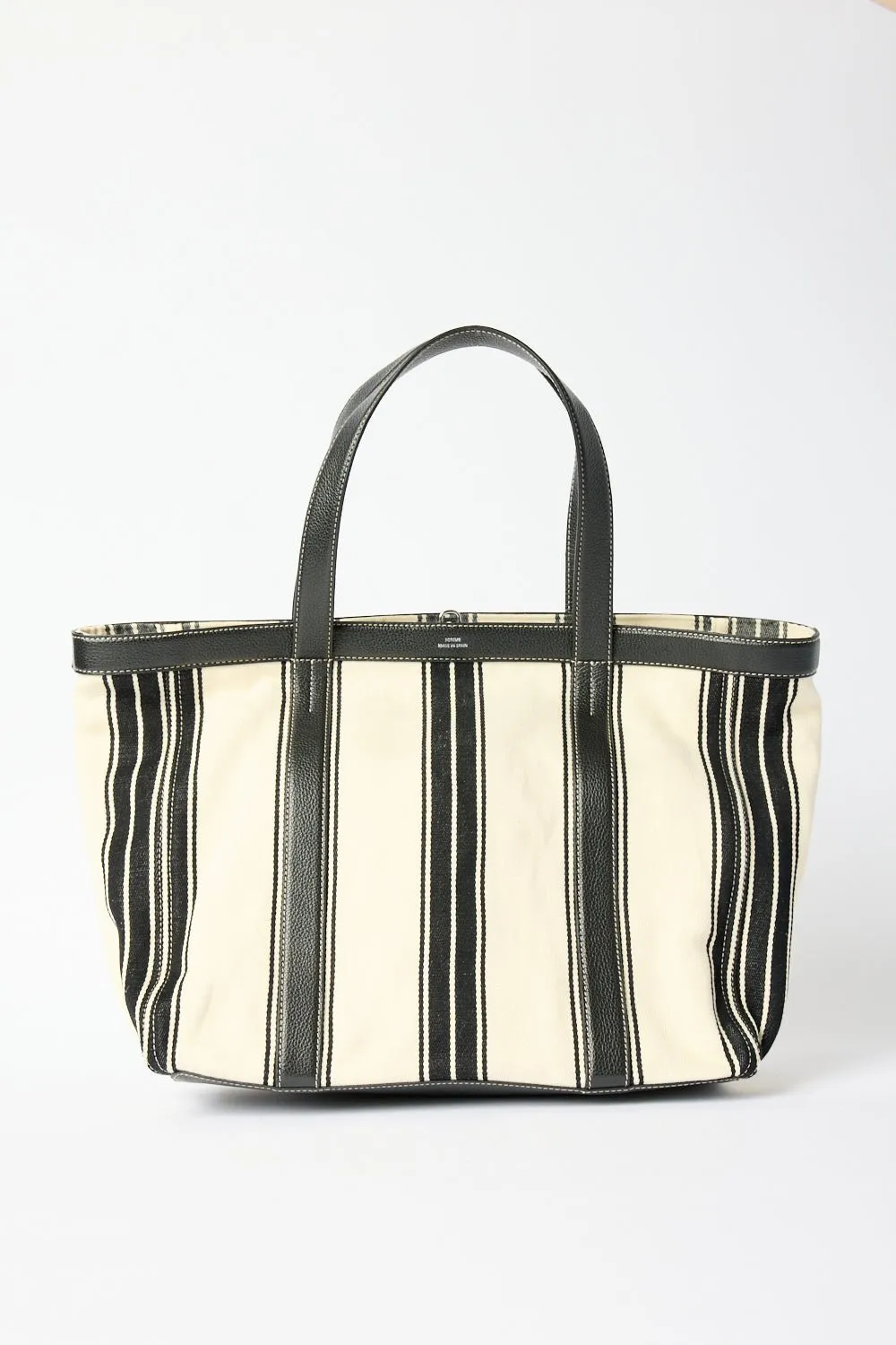 Toteme Striped Canvas Tote sold by Bessette product image thumbnail 2