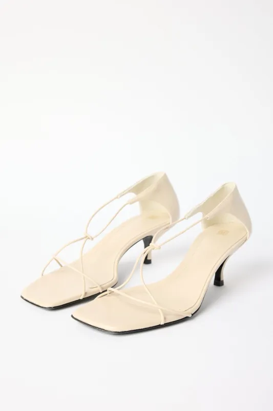 Toteme The Leather Knot Sandal sold by Bessette