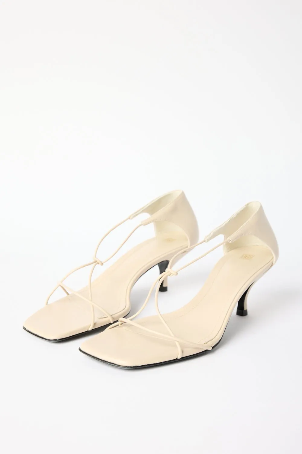 Toteme The Leather Knot Sandal sold by Bessette